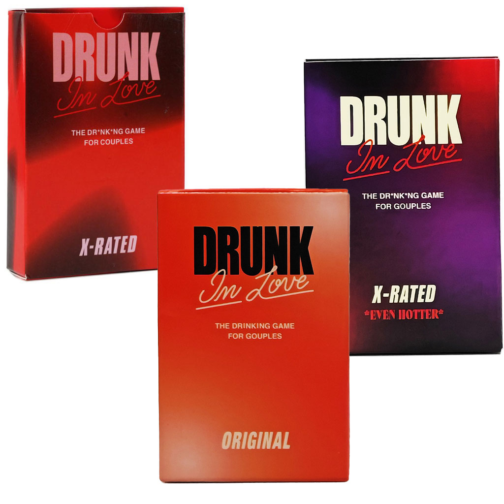 Board Game For Couple - Drunk In Love-juego Original de cartas
