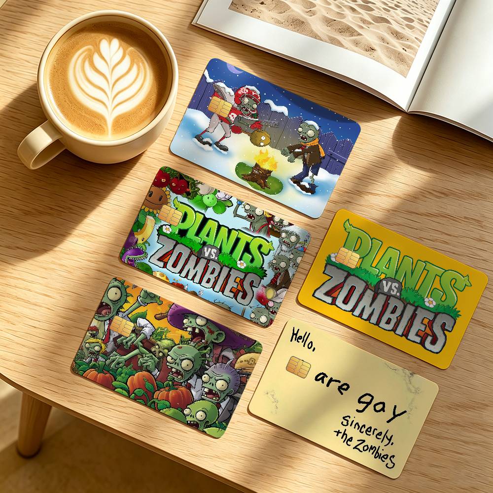 Board Game Zombie - P-Plants vs Z-Zombies Game - Adhesivos