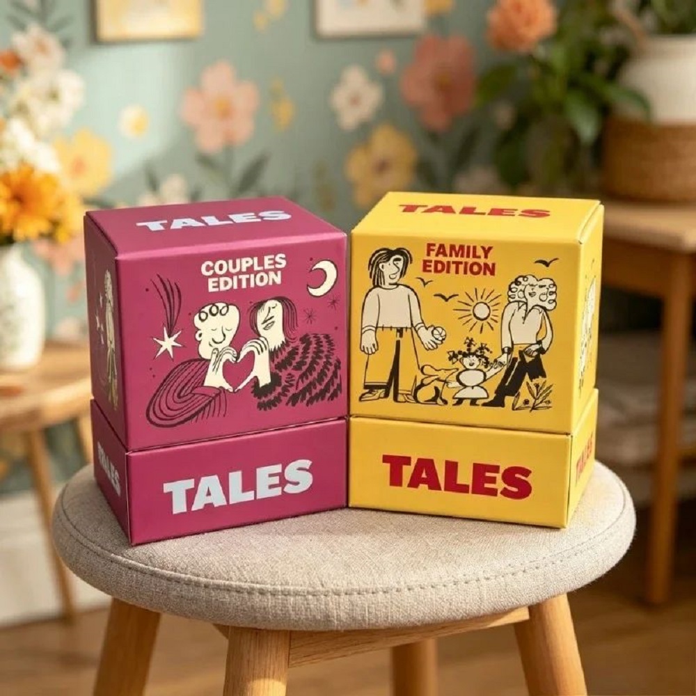 Board Game For Couple - TALES Edición para Parejas, 150 Tarjetas