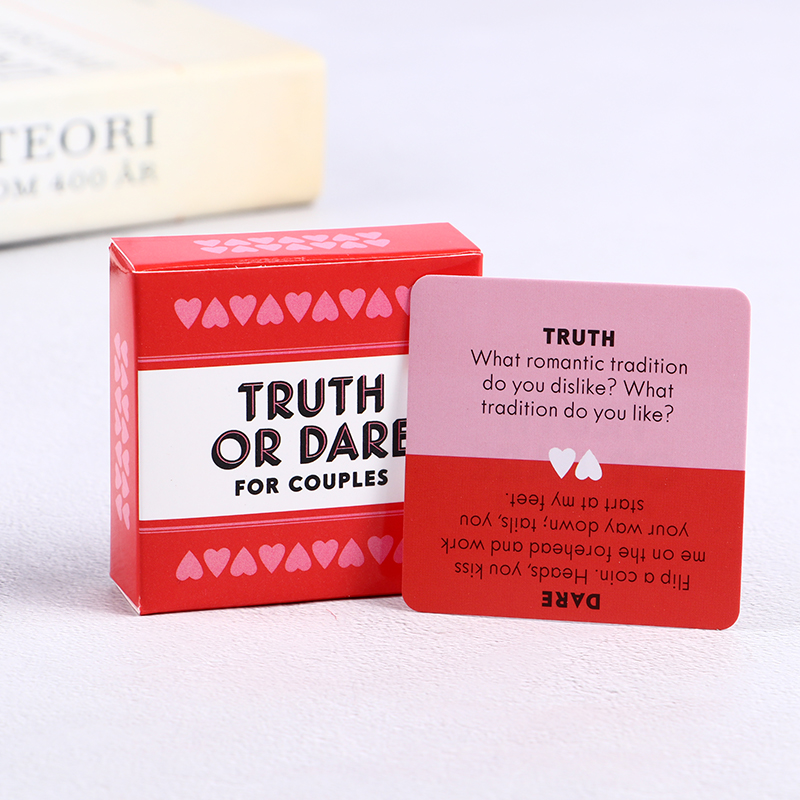 Board Game For Couple - Mini tamaño pequeño Verdad o Dare