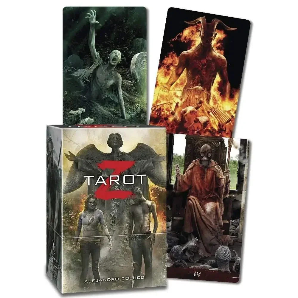 Board Game Zombie - Tarot de temática oscura, Kit Z,
