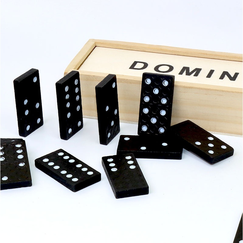 28 piezas de dominó negro, jue - Board Game Monopoli reseña y precio