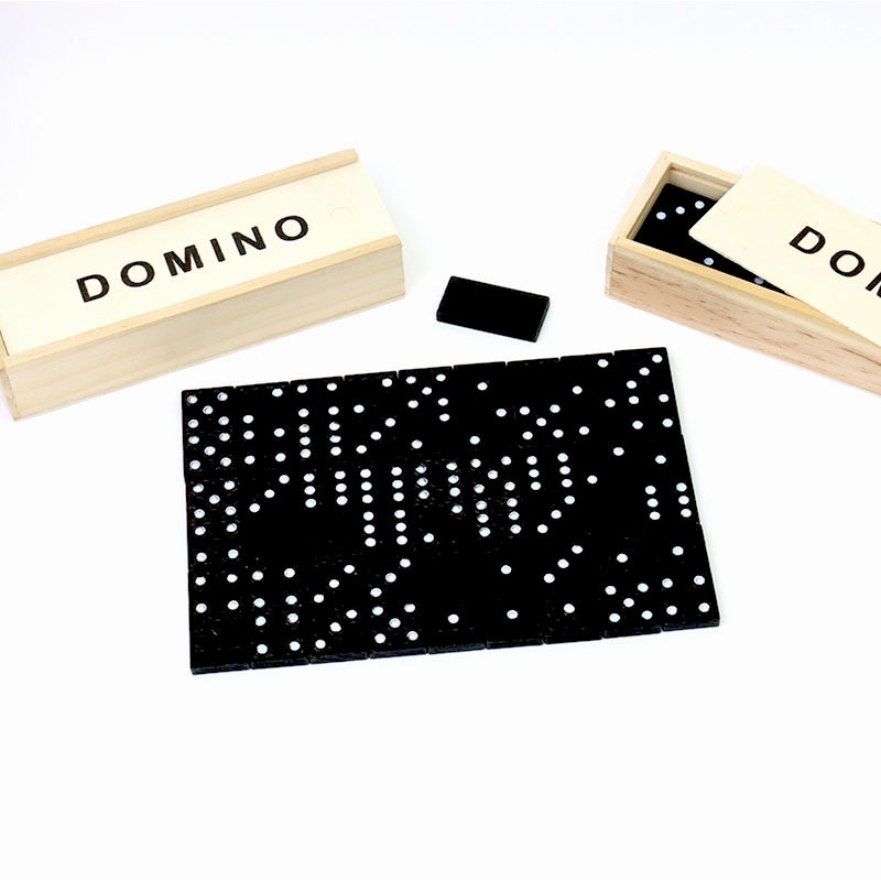28 piezas de dominó negro, jue - Board Game Monopoli reseña y precio
