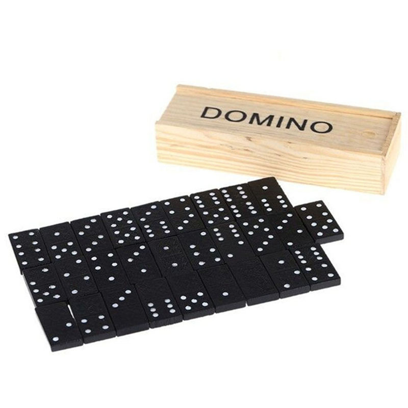 Juego de Dominó de Madera de 2 - Board Game Monopoli reseña y precio