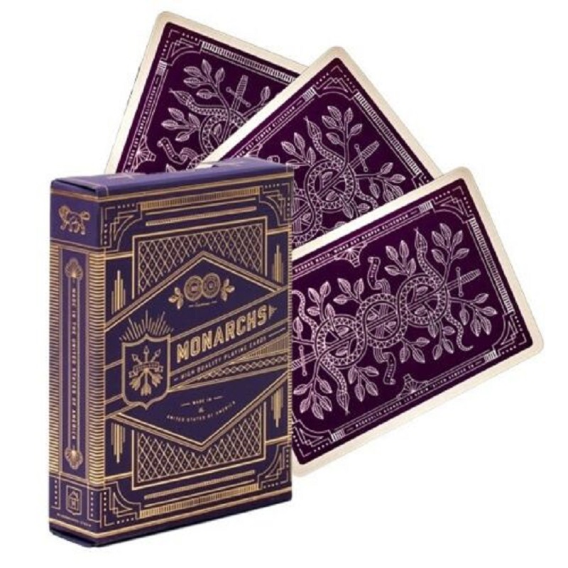 Naipes de monarca púrpura de T - Board Game Viral reseña y precio