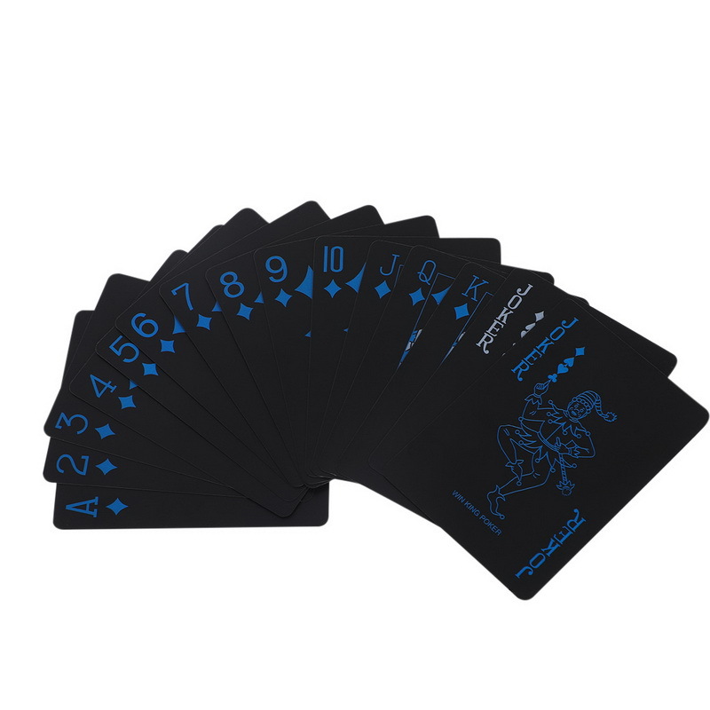 Naipes de plástico negro, jueg - Board Game Viral reseña y precio