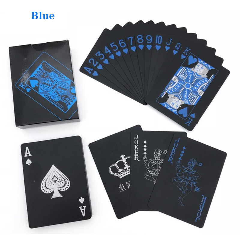 Naipes de plástico negro, jueg - Board Game Viral reseña y precio