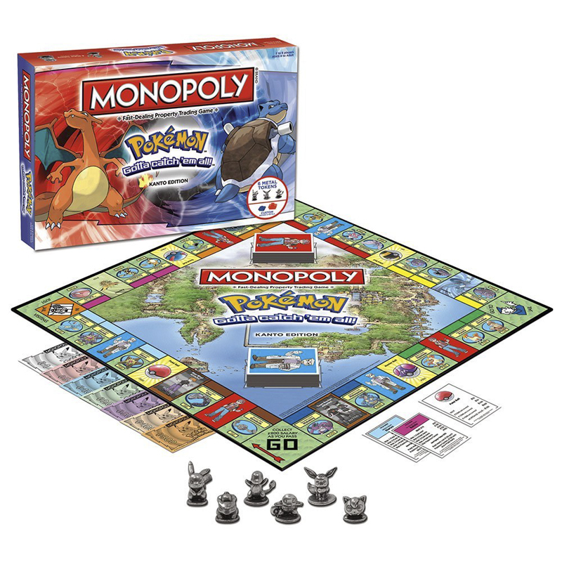Juego de mesa de Pokémon MONOP - Board Game Monopoli reseña y precio
