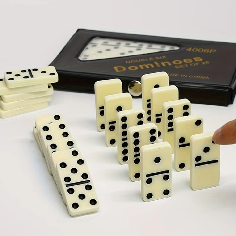 Juego de Dominó Doble Seis de  - Board Game Monopoli reseña y precio