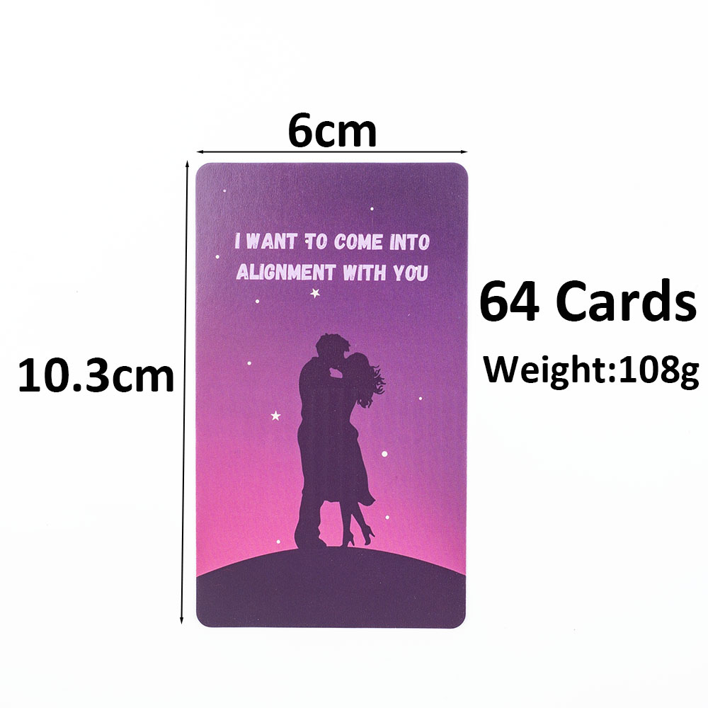 64 tarjetas de mensajes de ama - Board Game For Couple reseña y precio
