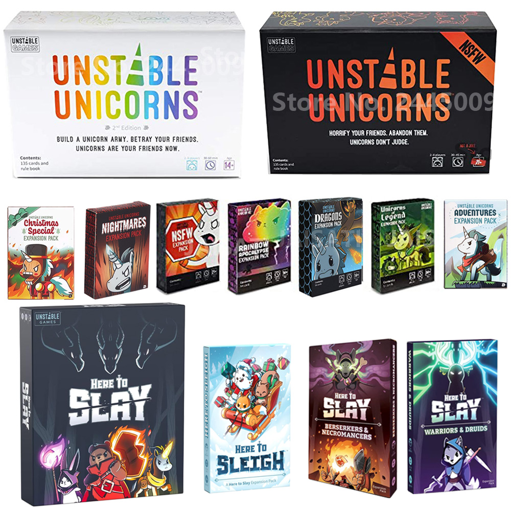 Juego de cartas de unicornios  - Board Game Zombie reseña y precio