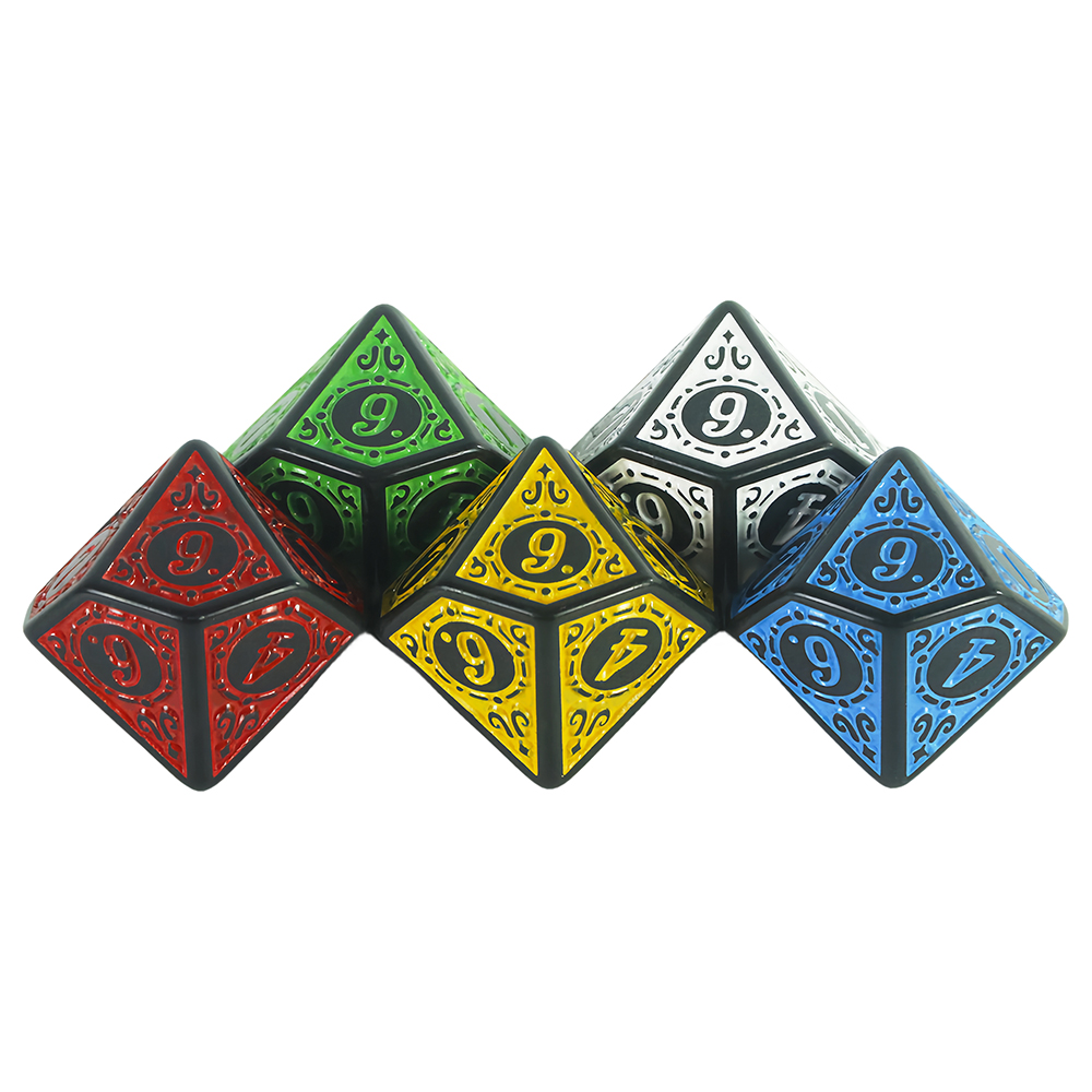 Juego de dados poliédricos D10 - Board Game Viral reseña y precio