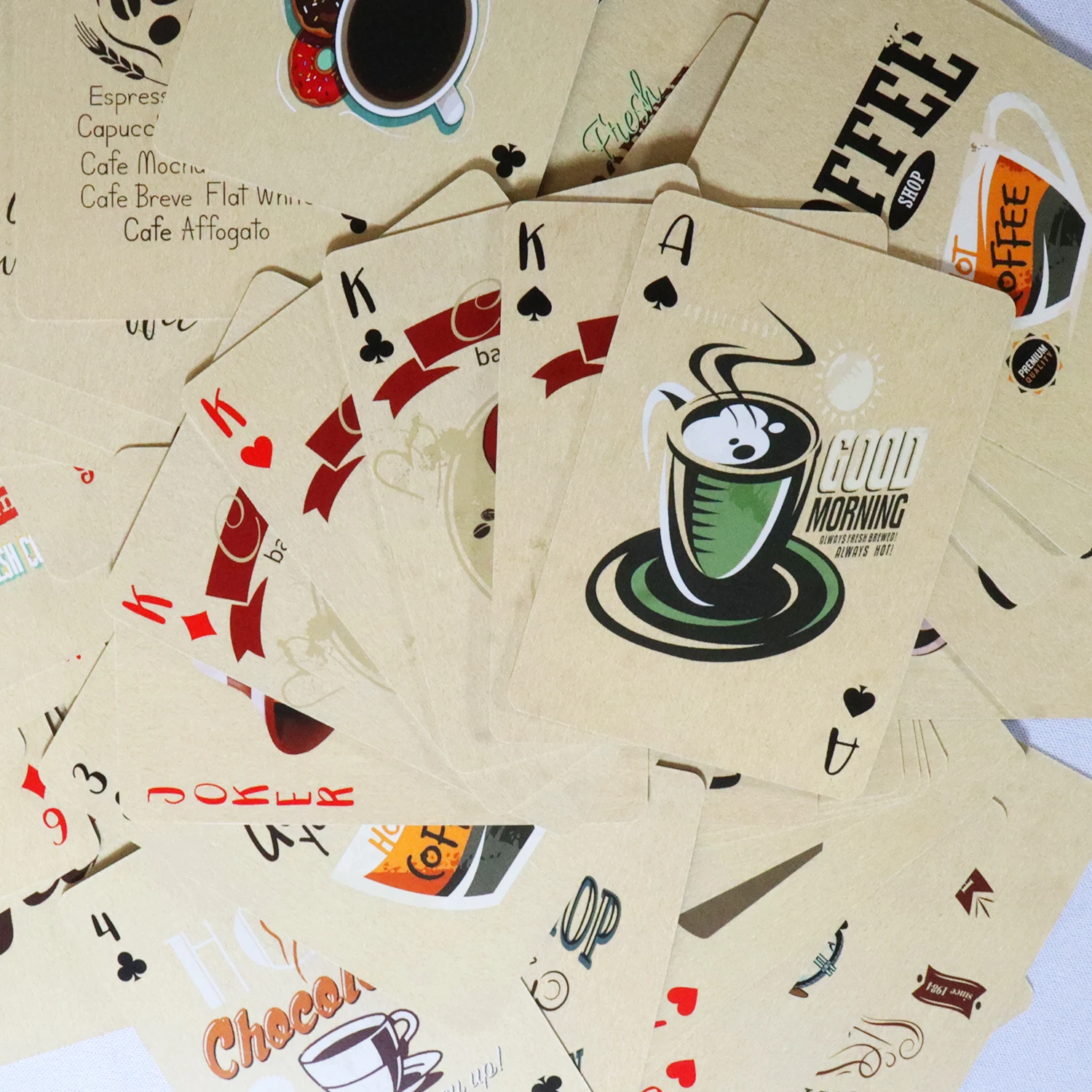 Naipes de papel para café, est - Board Game Viral reseña y precio