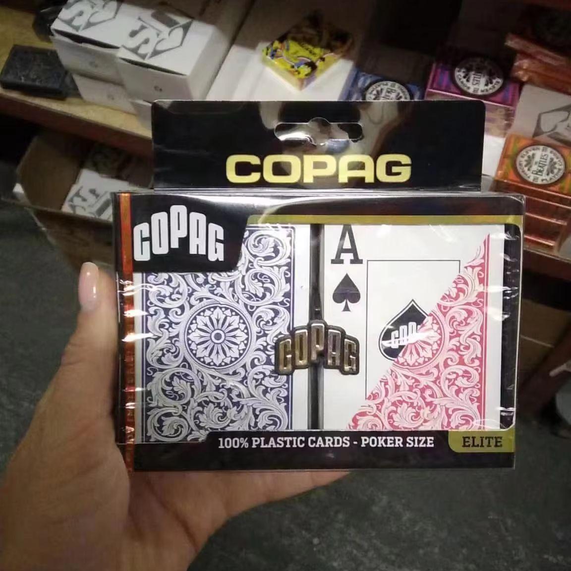 Cartas marcadas Copag Elite pa - Board Game Viral reseña y precio